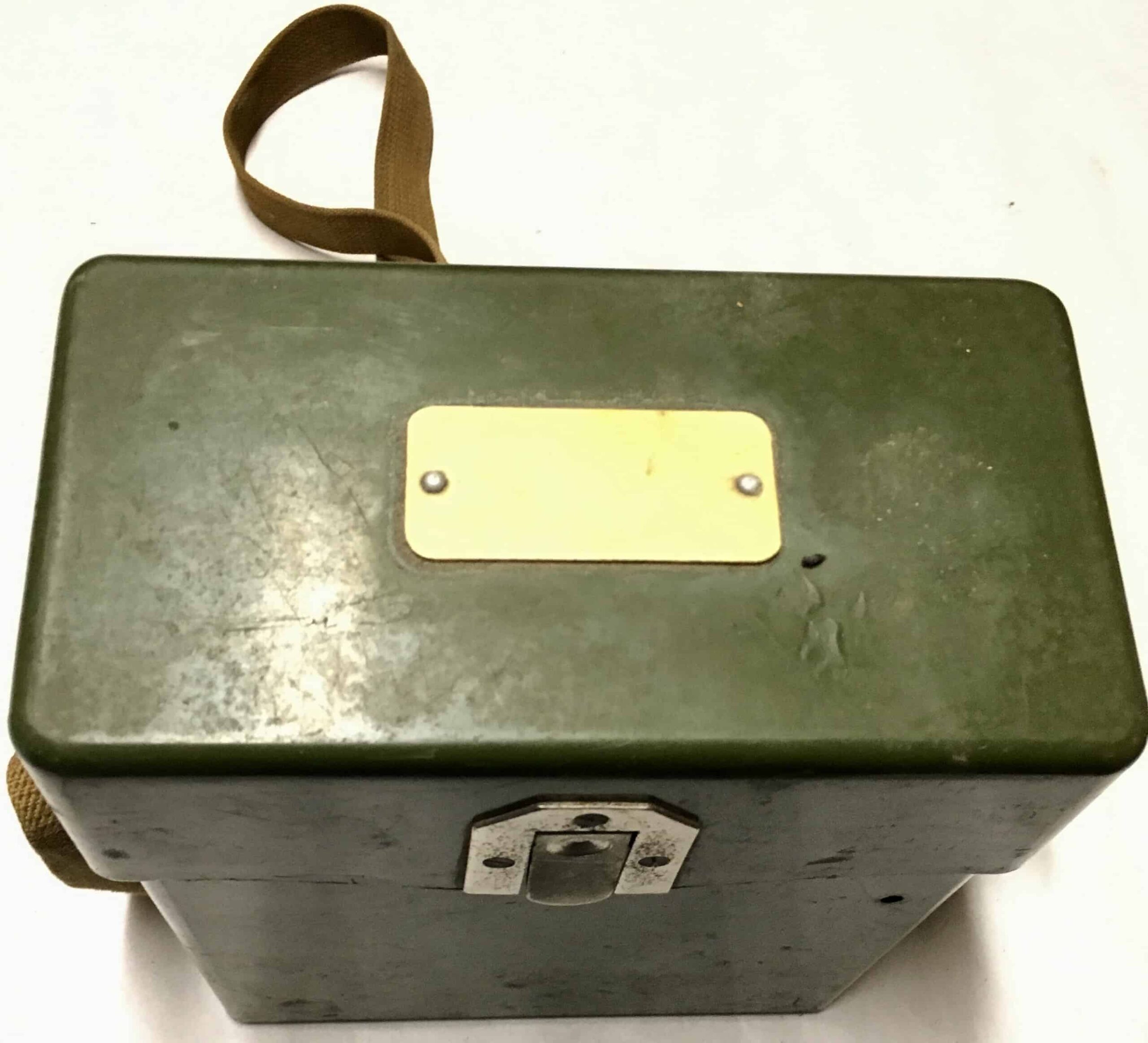 ChiCom North Vietnamese Army Viet Cong Field Telephone with Plastic Case - Image 2