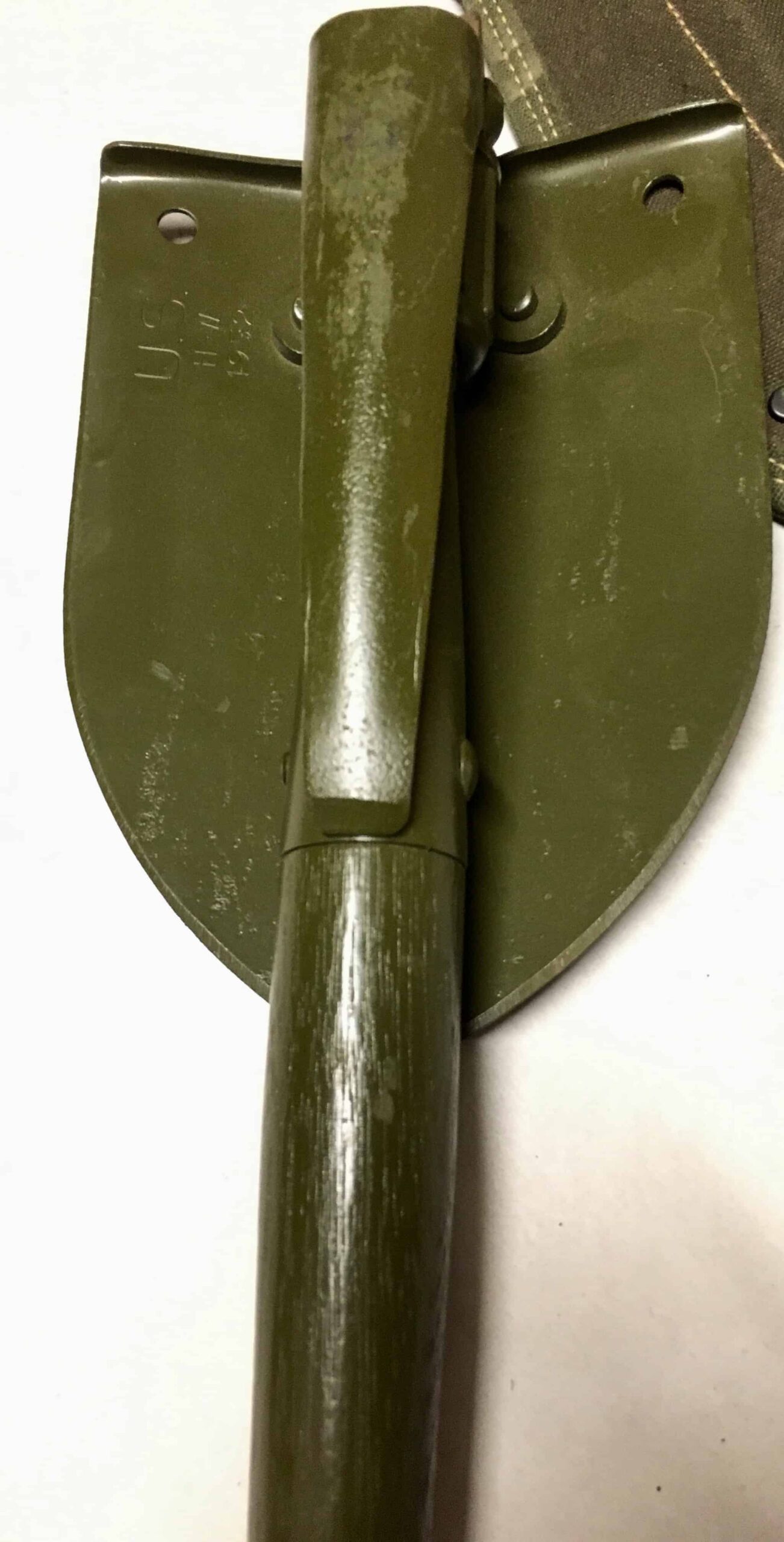 Wwii Etool US Army USMC Korean War E Tool with Cover - Enemy Militaria