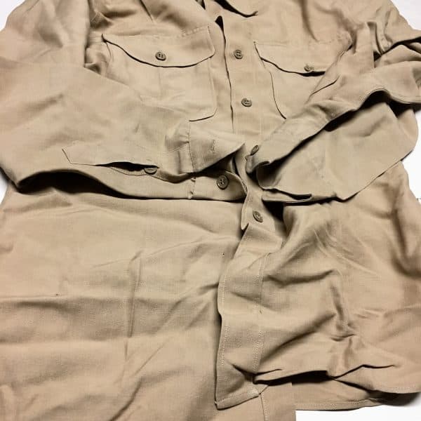 US Army WWII Khaki Shirt
