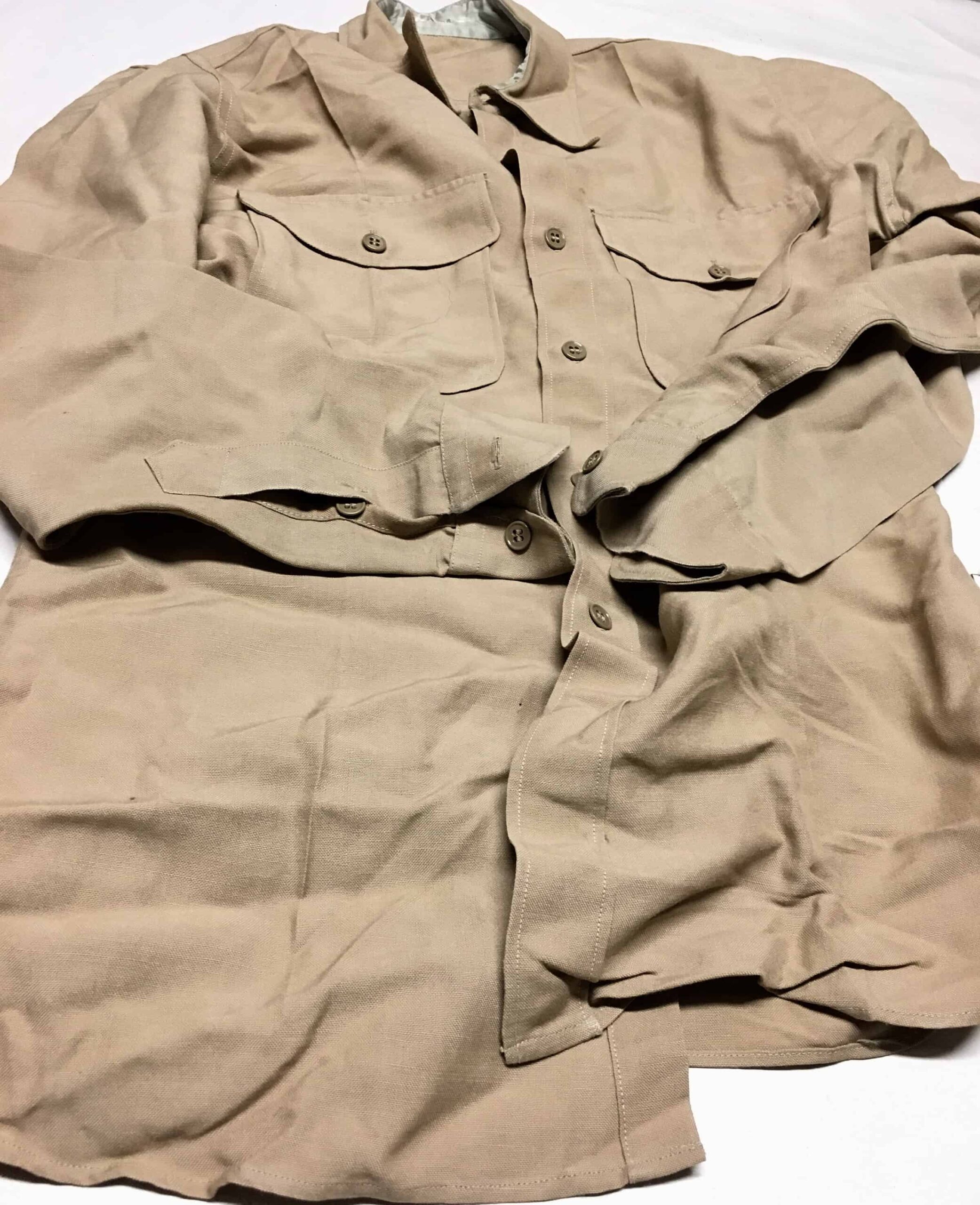 US Army WWII Khaki Shirt