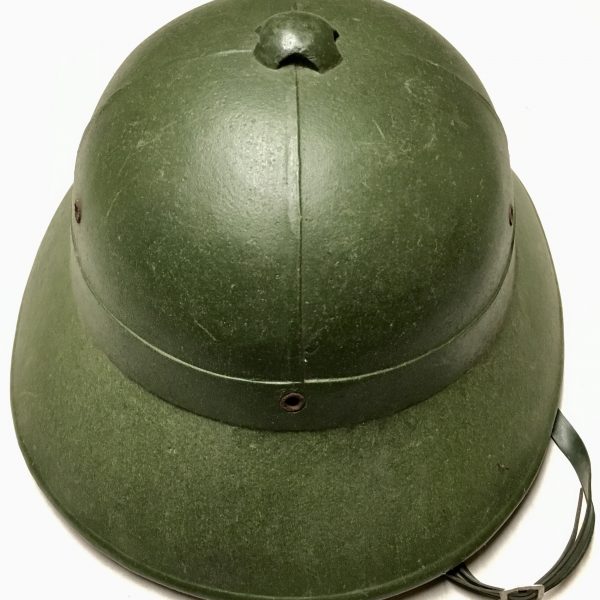 North Vietnamese Army Green Plastic Sun Helmet