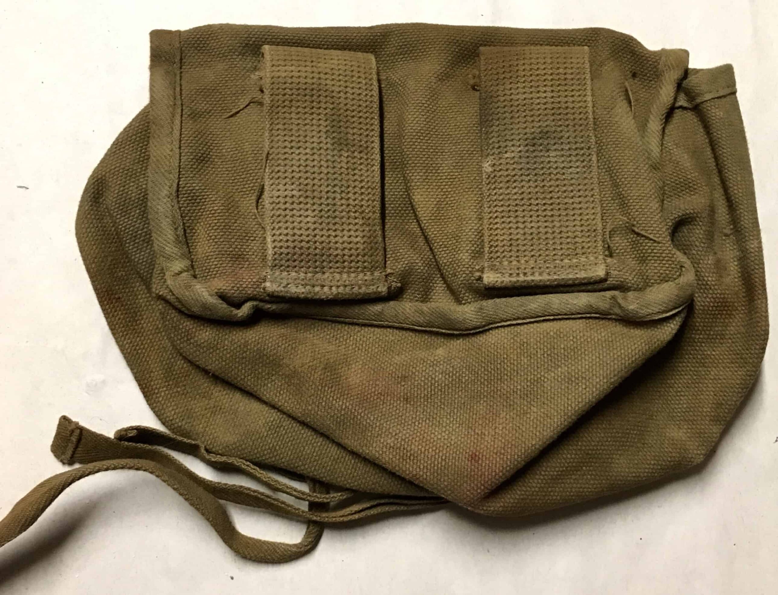 North Vietnamese Army Made First Aid Pouch with Tie Ties B2 - Image 2