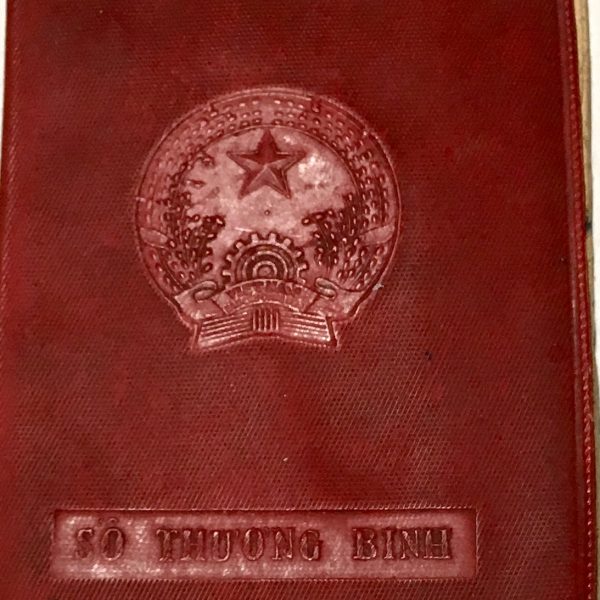 North Vietnamese Army Wounded Solider Identification Booklet with Photo 1971