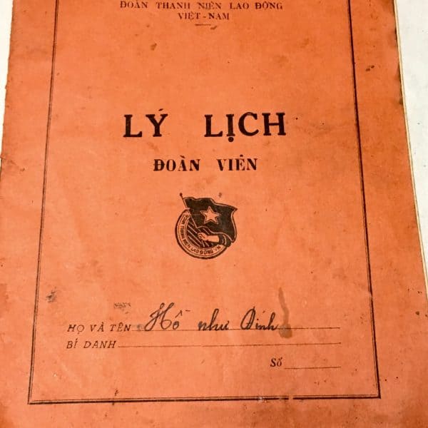 North Vietnamese Army Political History Booklet 1960