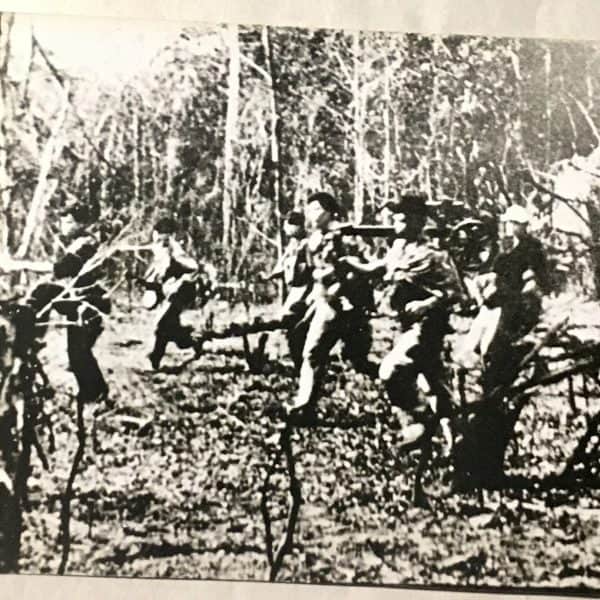 8 x 10 Photograph of Viet Cong in Assault