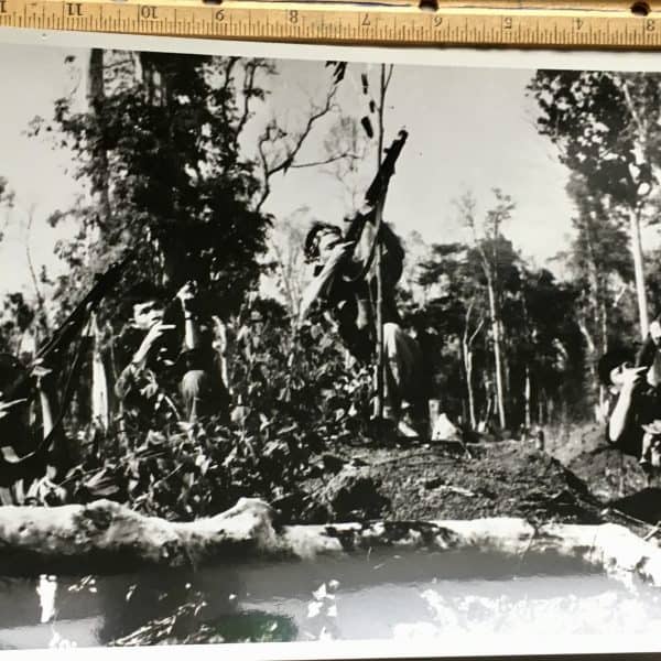 8 x 10 Photograph of Viet Cong Shooting at Aircraft