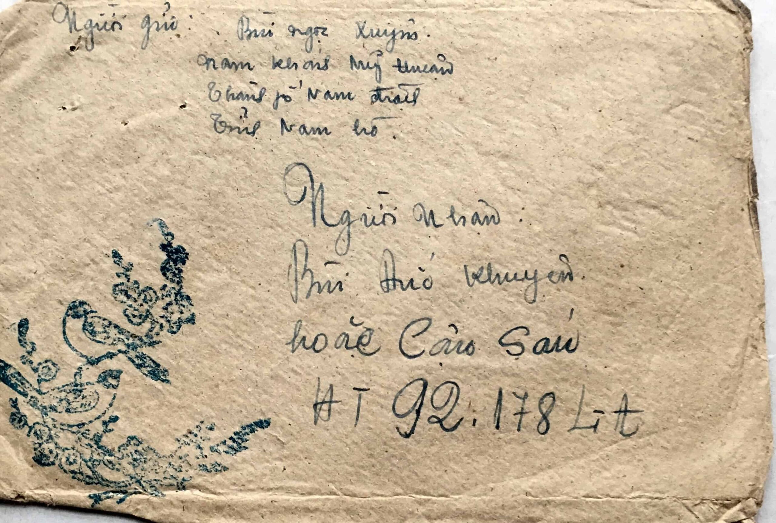 North Vietnamese Army Envelope HT 92.178