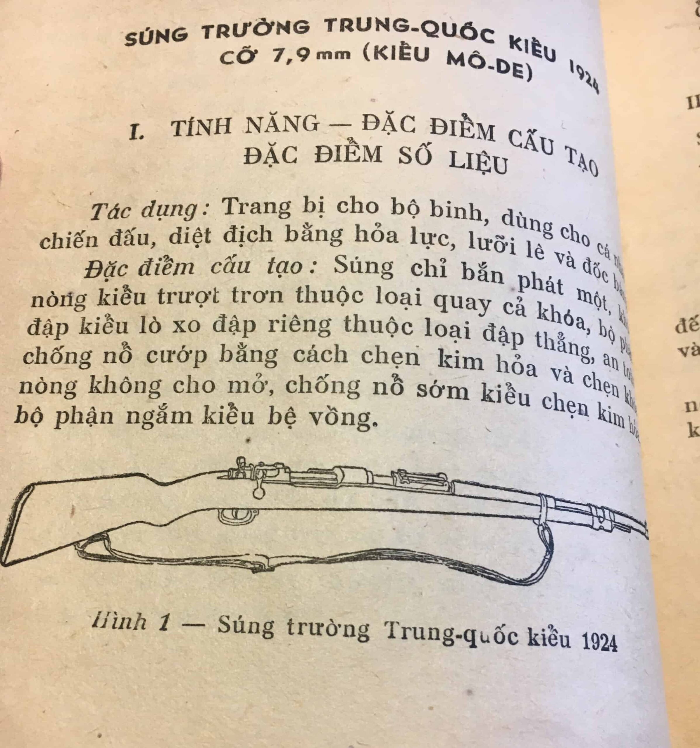 North Vietnamese Army Viet Cong Weapons Manual 1963 - Rifles - Image 3