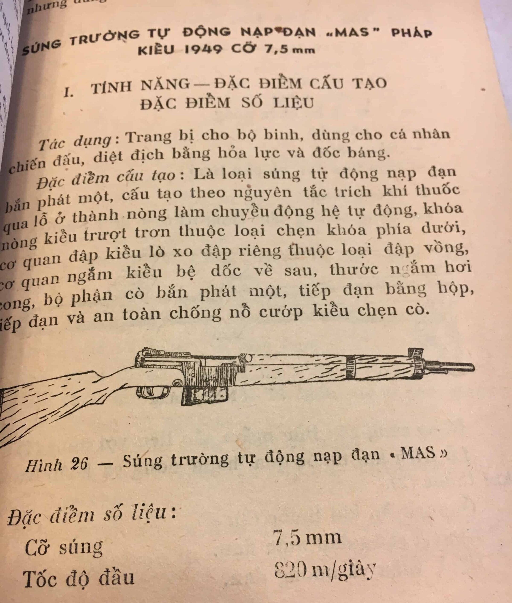 North Vietnamese Army Viet Cong Weapons Manual 1963 - Rifles - Image 9