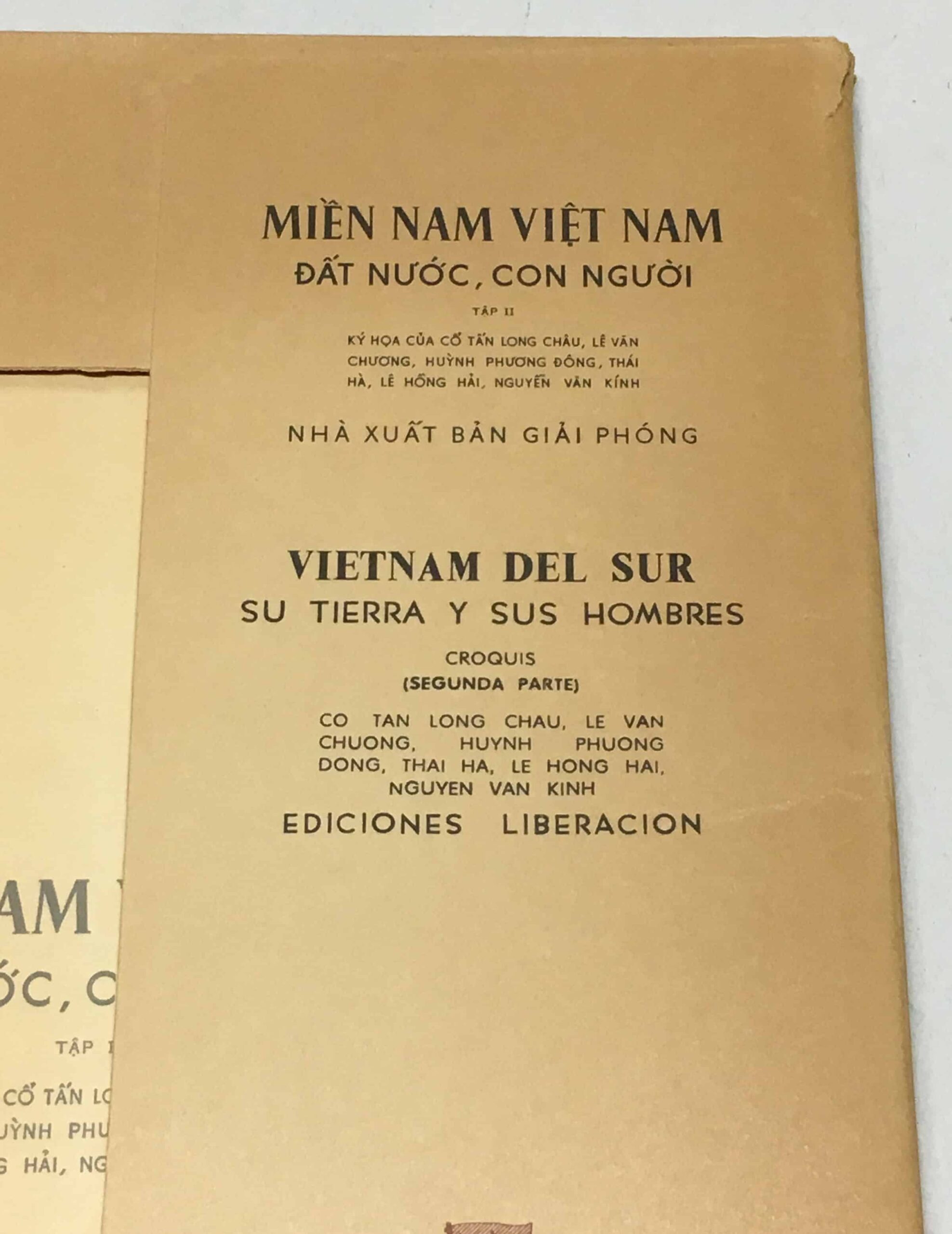 Viet Cong Propaganda Poster 1965 to 1967 - Guerrilla with Scarf - Image 5