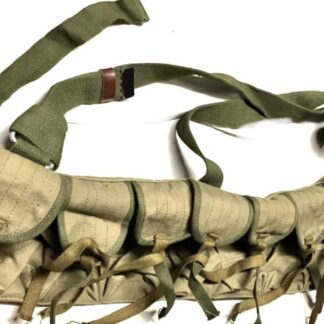 ChiCom Sterile Export North Vietnamese Army Viet Cong K-44 Type 53 Carbine Ammunition Pouch Two Tone