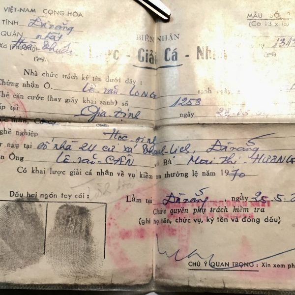 RVN Identification 1966