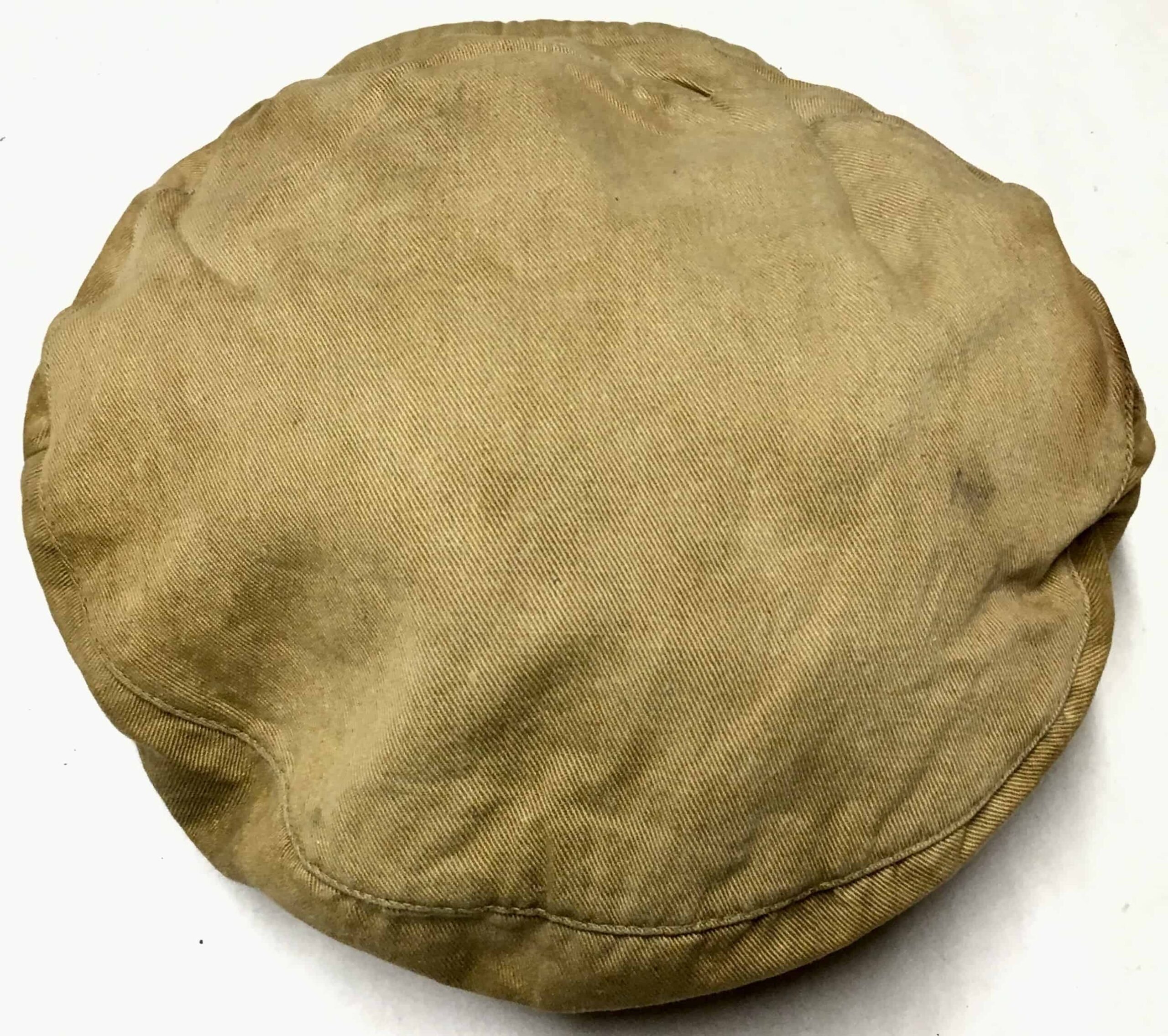 Chinese Korean War Field Cap Khaki Cotton - Image 2