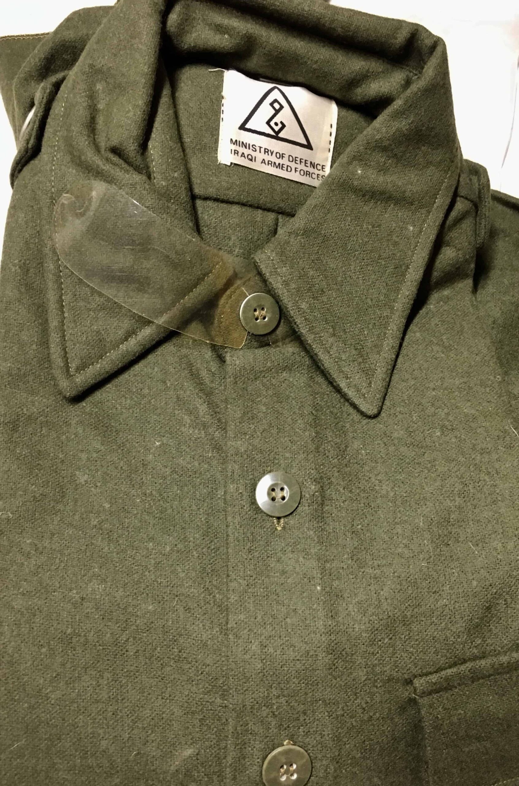 Iraqi Wool Shirt with Great Label Desert Storm - Image 2
