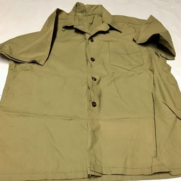 North Vietnamese Army Short Sleeve Khaki Shirt
