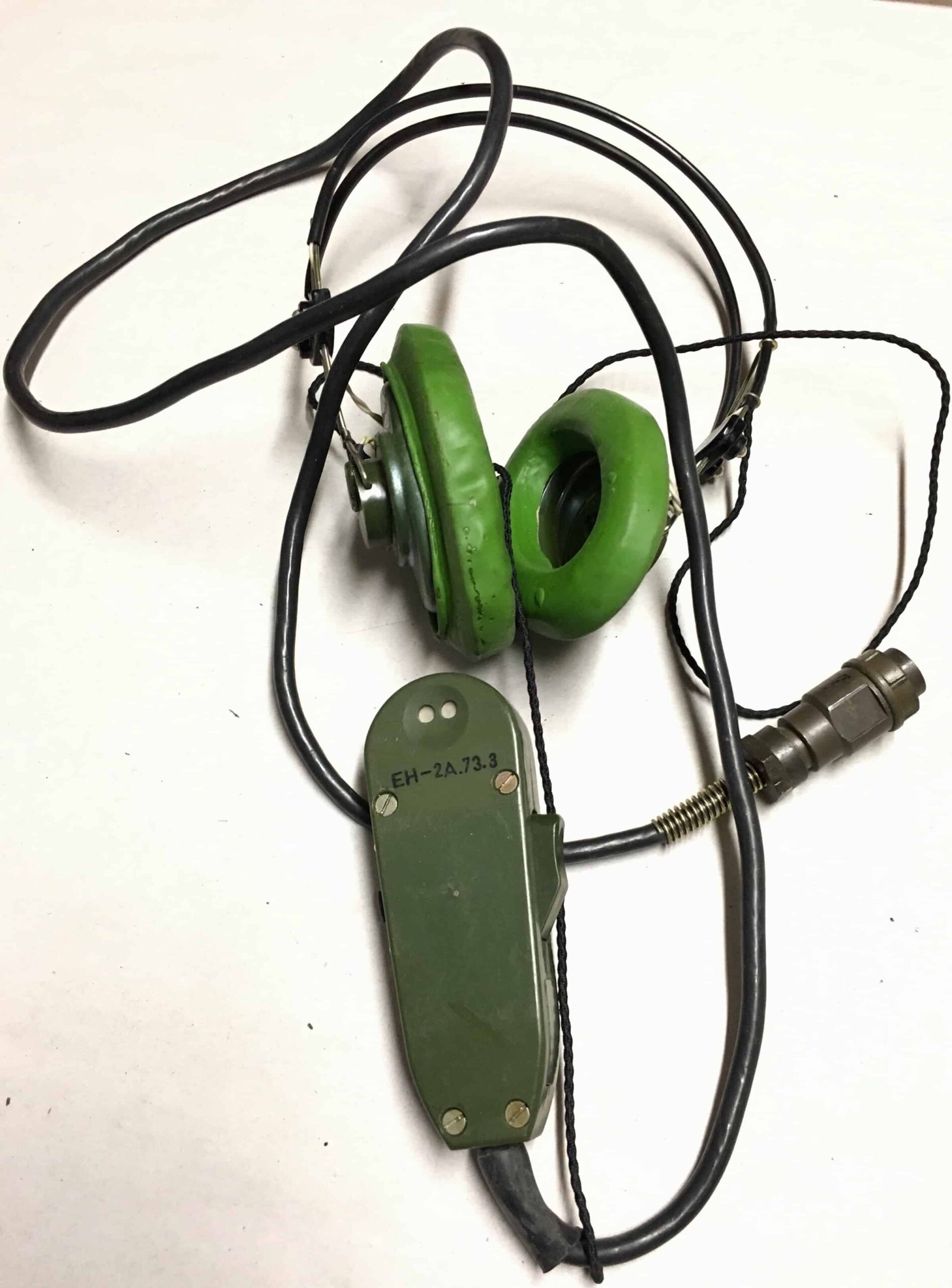 ChiCom North Vietnamese Army Radio Handset - Headphones