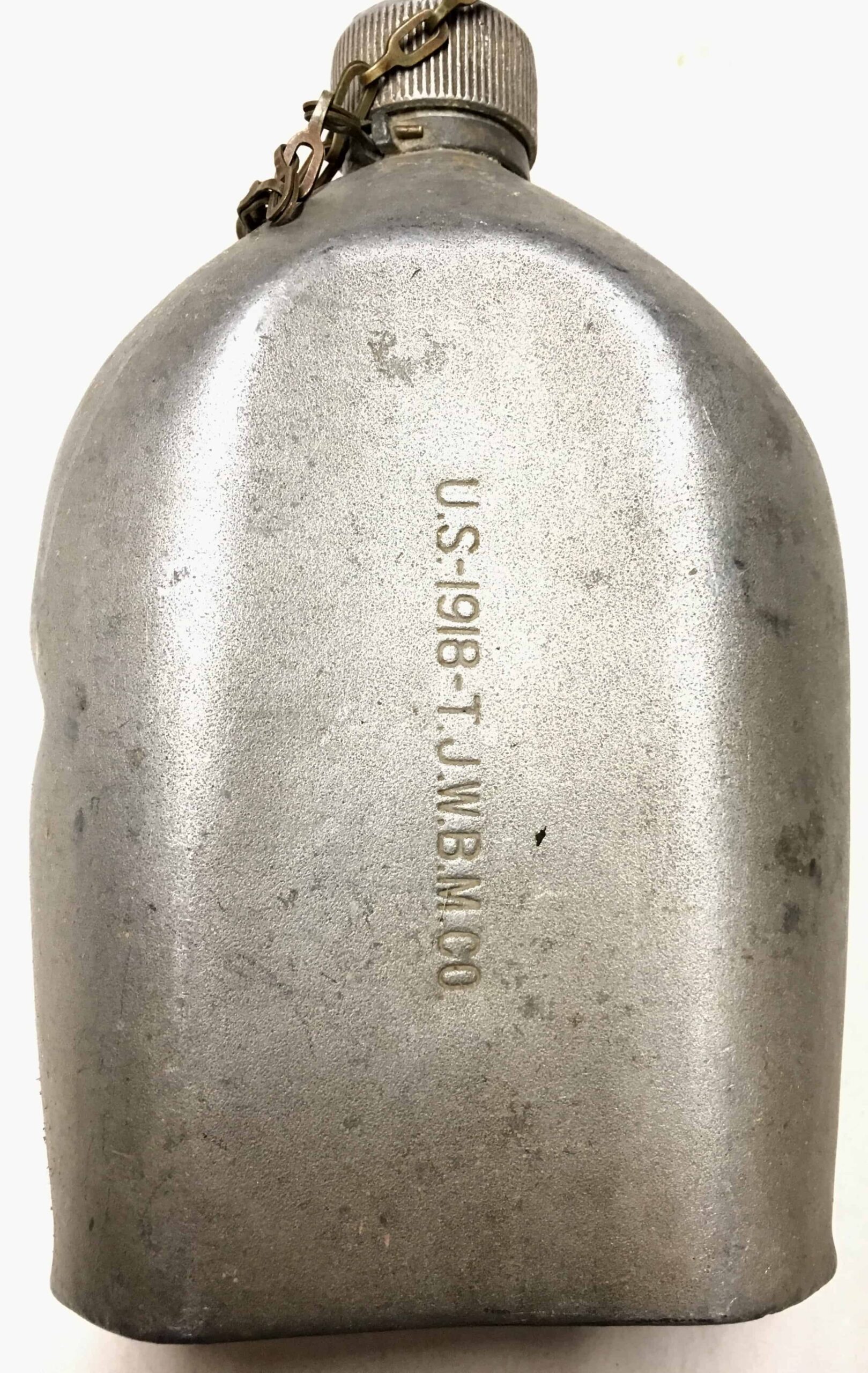 フォードボトル1918 US Army USMC WWI Canteen - TJWBM Co 1918 - Enemy Militaria