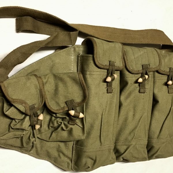 ChiCom North Vietnamese Army Viet Cong AK-47 Chestpouch 1968 Factory 111