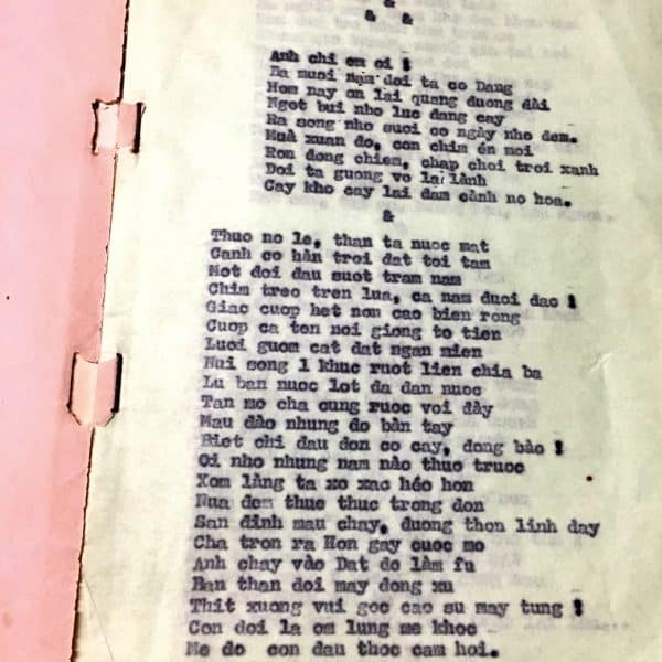 Viet Cong Propaganda Booklet - Plain Cover