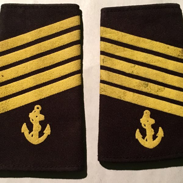 Cuban Navy Shoulder Boards Senior Master Chief