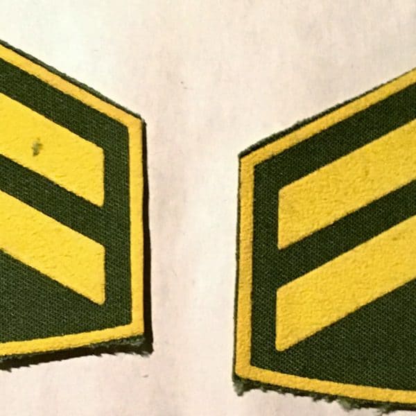 Cuban Army Shoulder Boards Technical Corporal