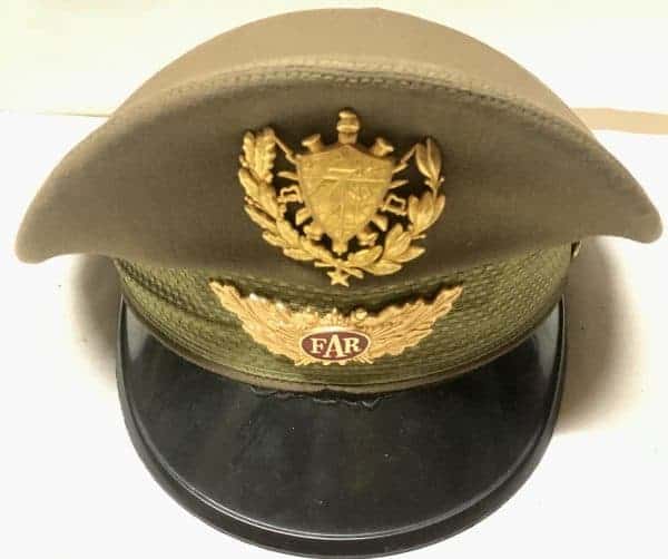 Cuban Officer's Service Cap