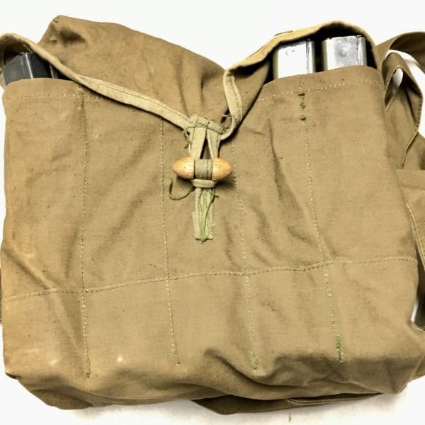 North Vietnamese Army Made M16 Magazine Pouch with Shoulder Strap