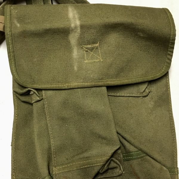North Vietnamese Army Made Magazine Pouch with Shoulder Strap