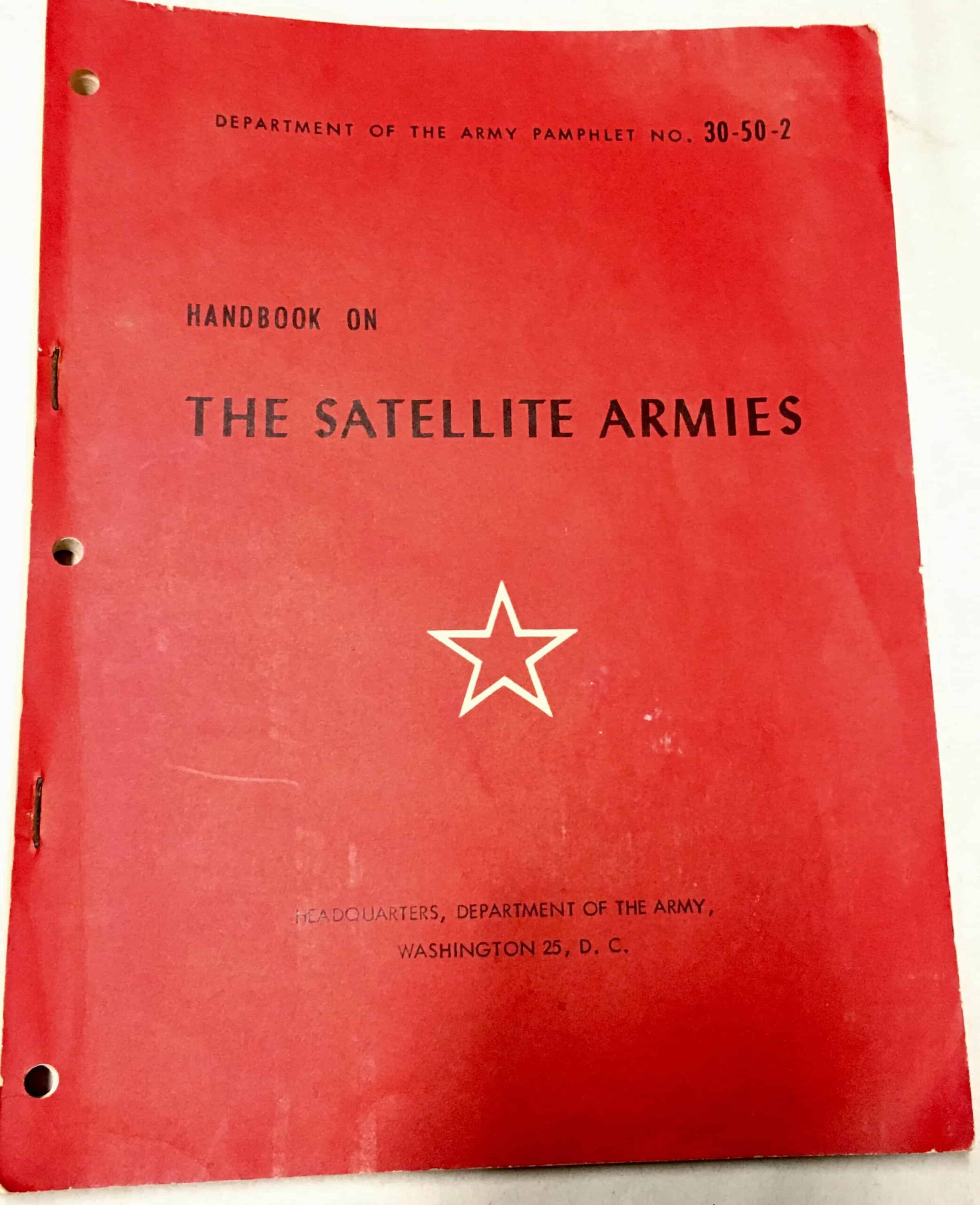 US Military Intelligence Manual on the Warsaw Pact Armies - Enemy Militaria