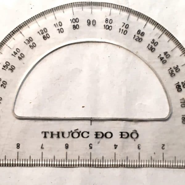North Vietnamese Army Viet Cong Plastic Protractor