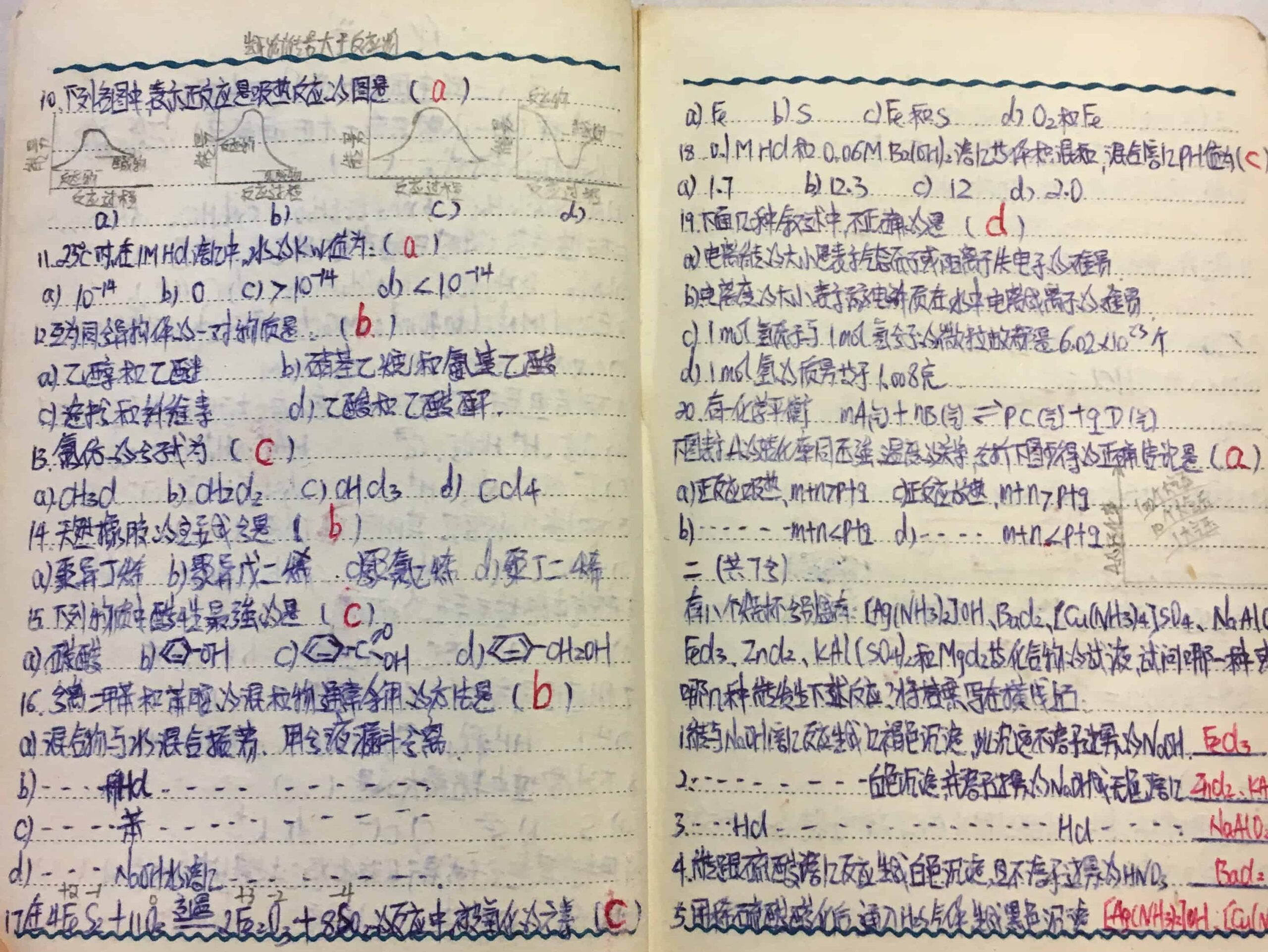 Chinese Korean War Issue Diary with Many Entries Trying to Learn English - Image 13