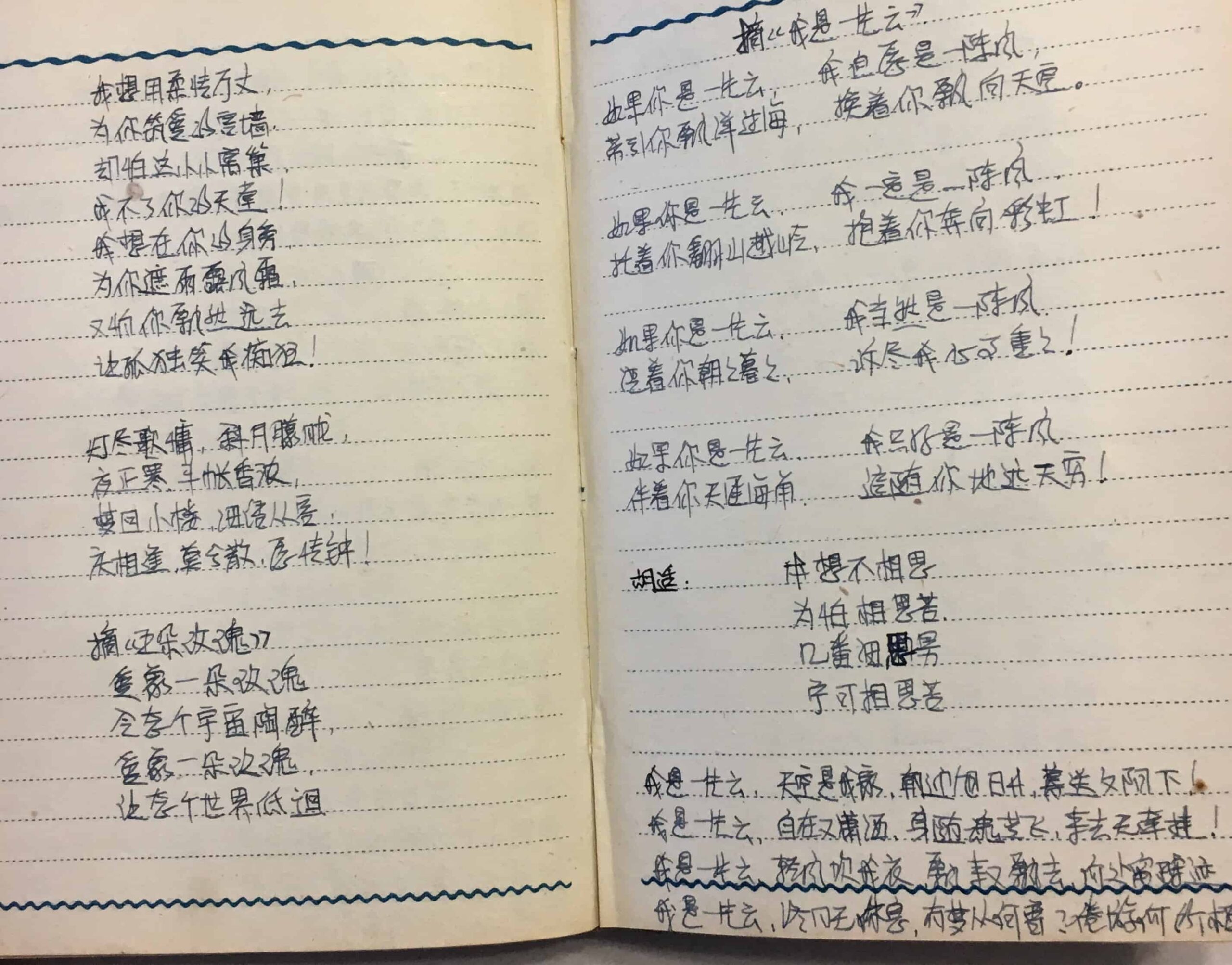 Chinese Korean War Issue Diary with Many Entries Trying to Learn English - Image 11