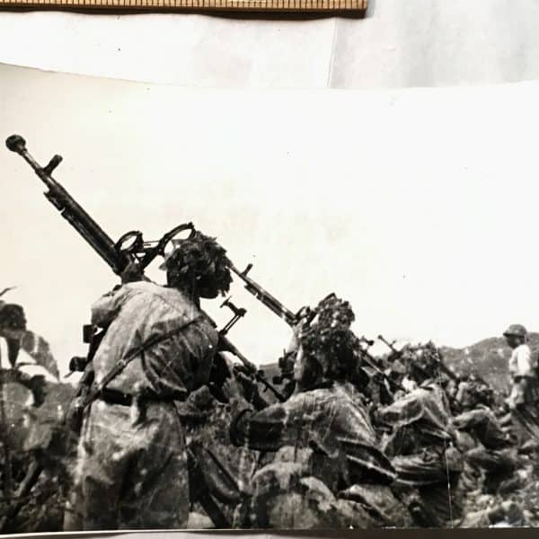 Photograph of North Vietnamese Army DSHK 12.7mm Anti-Aircraft Crew