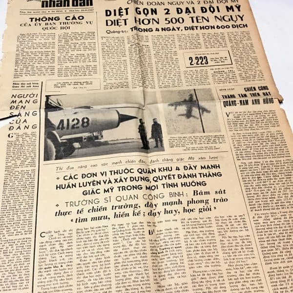 North Vietnamese Army Newspaper 1967