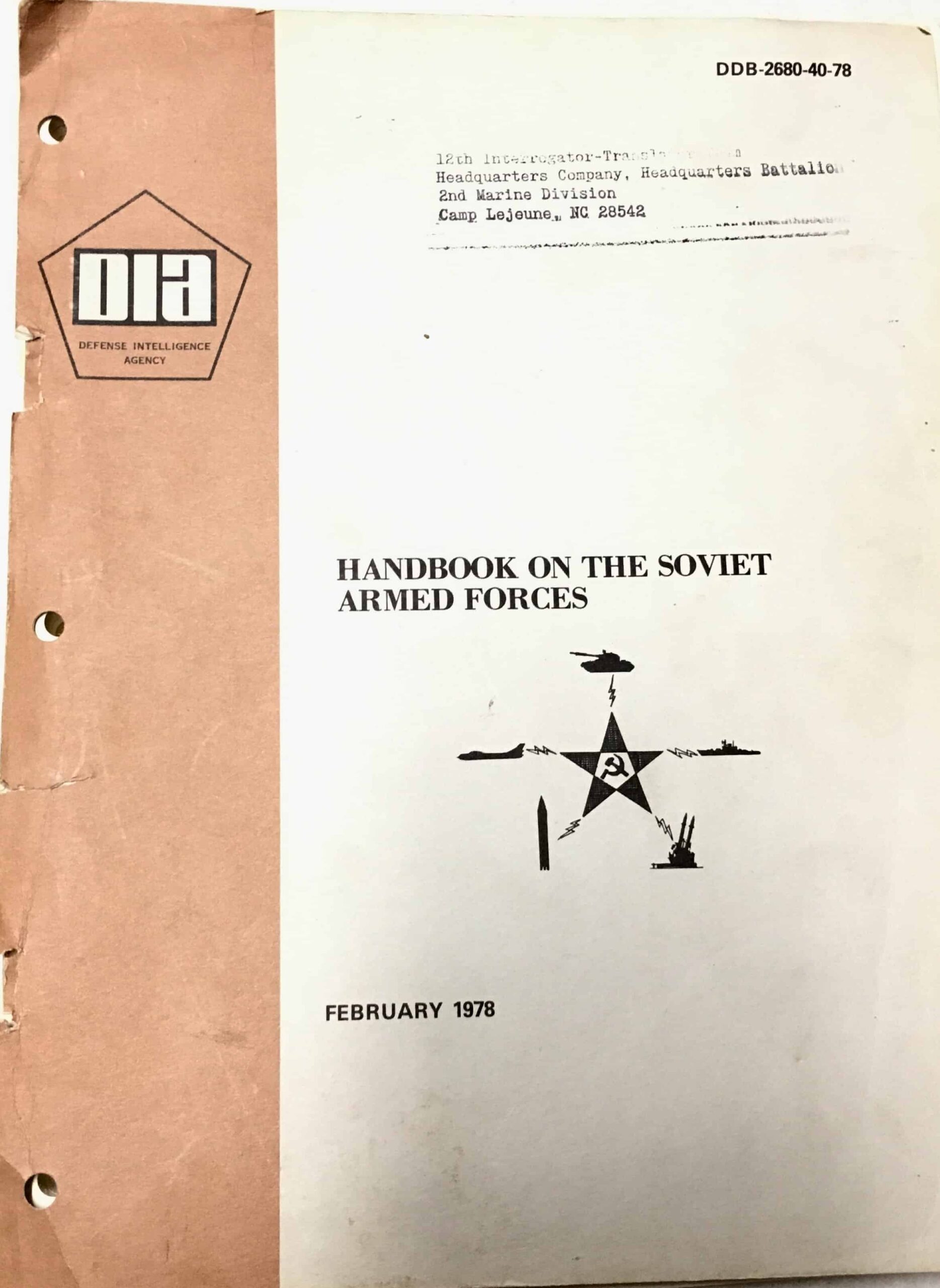 US Military Intelligence Manual on the Soviet Armed Forces 1978 - Enemy ...