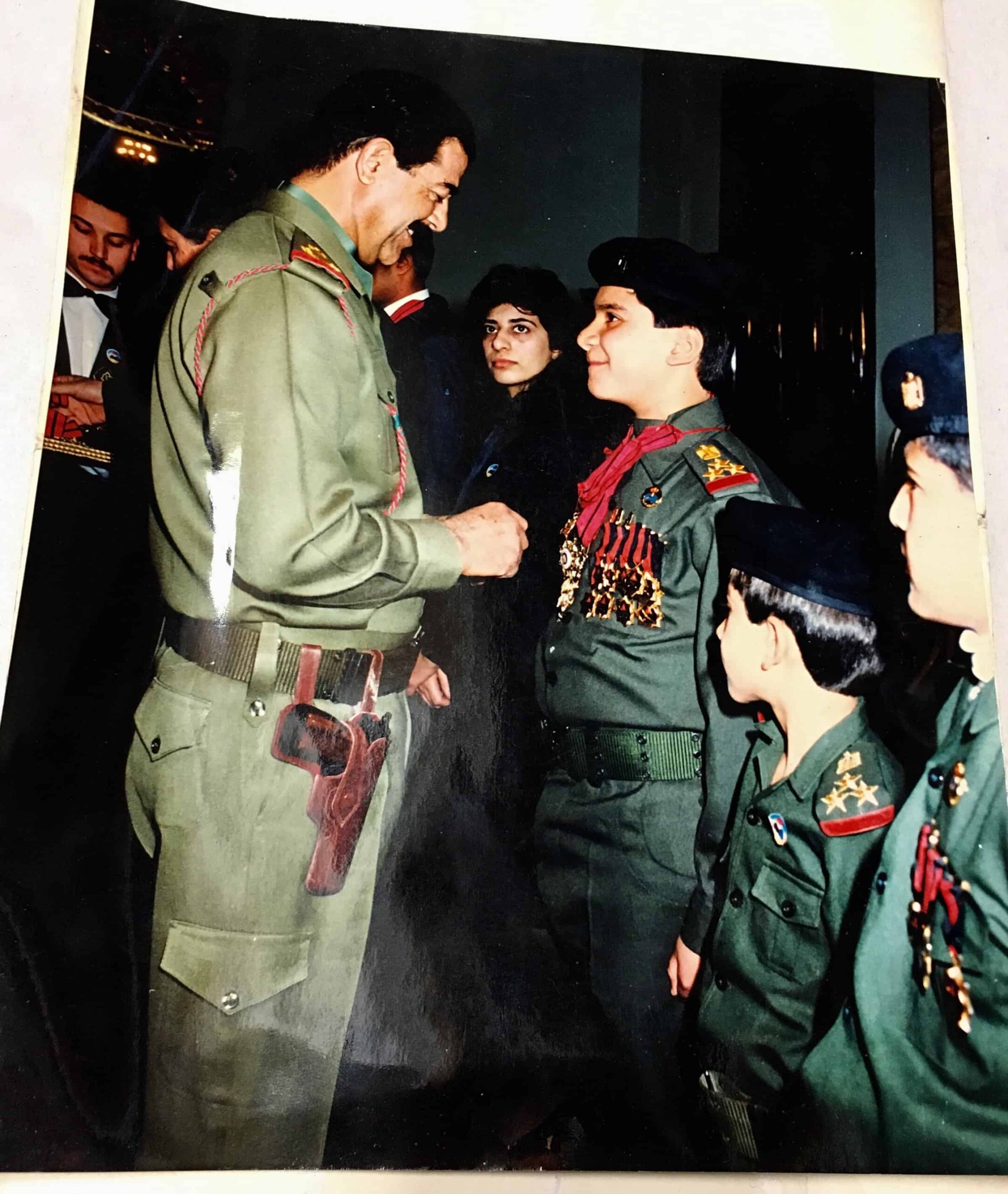 Iraqi Photograph of Saddam Hussein