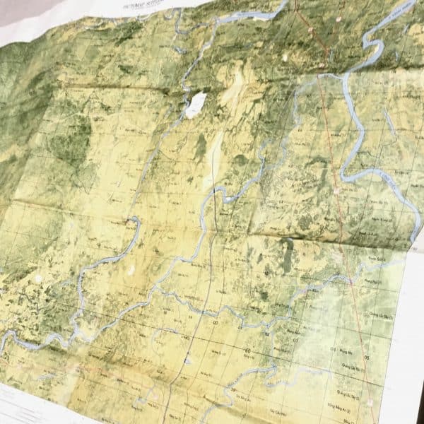 US Military 1:25,000 Pictographic Map