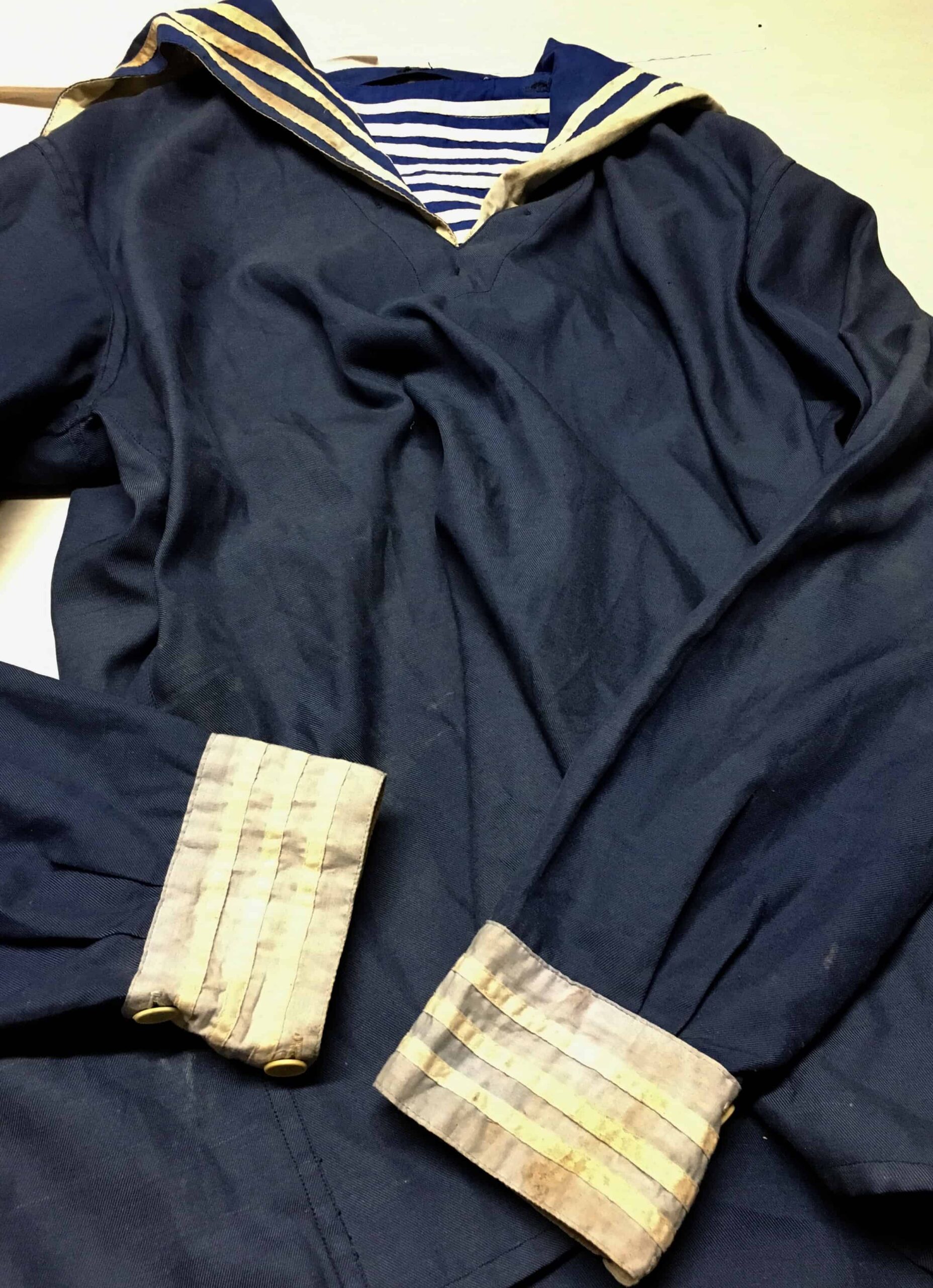 North Vietnamese Navy Enlisted Blue Jumper - Image 2