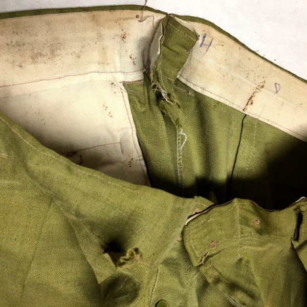 North Vietnamese Army Lightweight Trousers - Lime Green