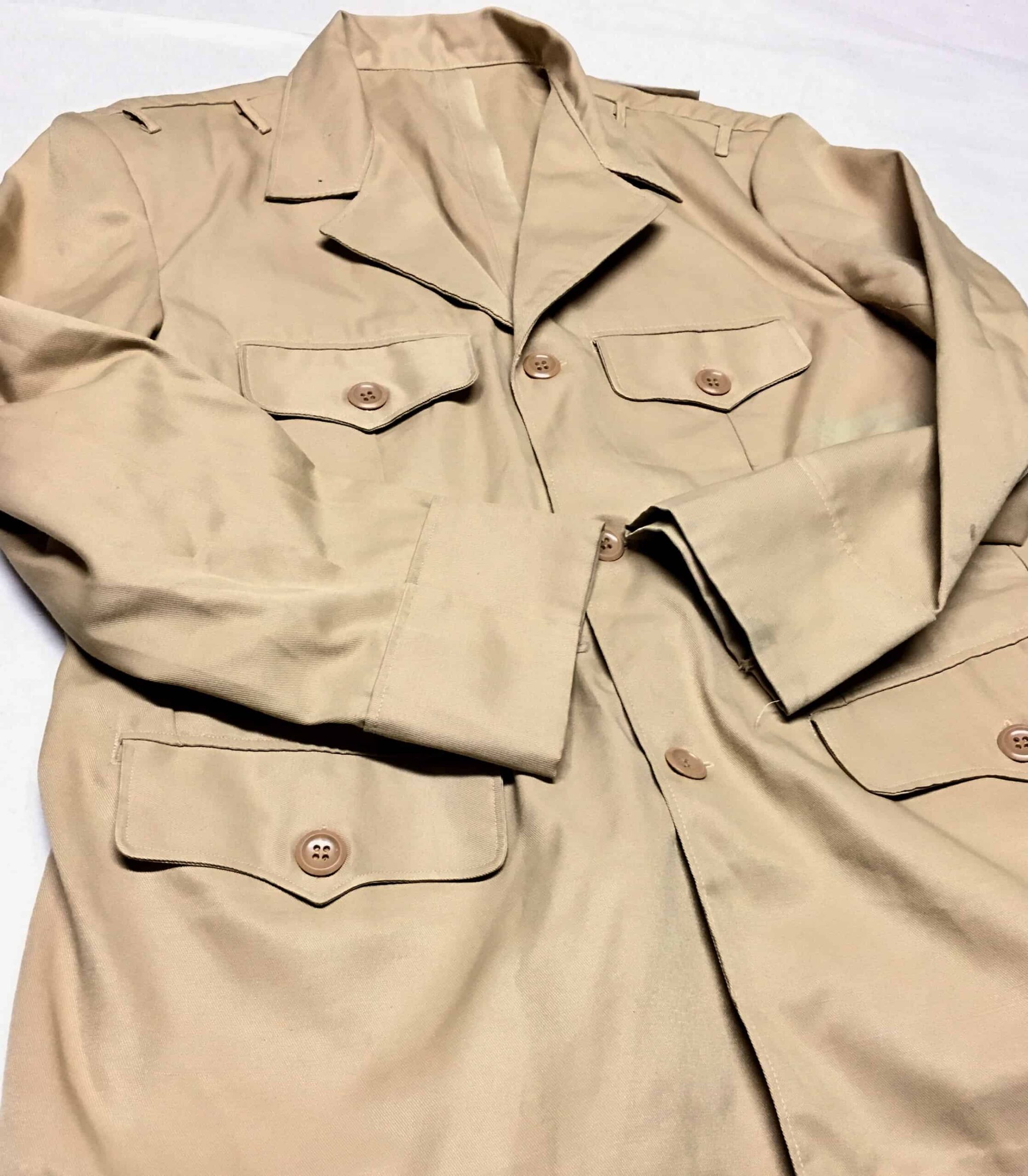 North Vietnamese Army Officer's Tunic - Khaki Tan