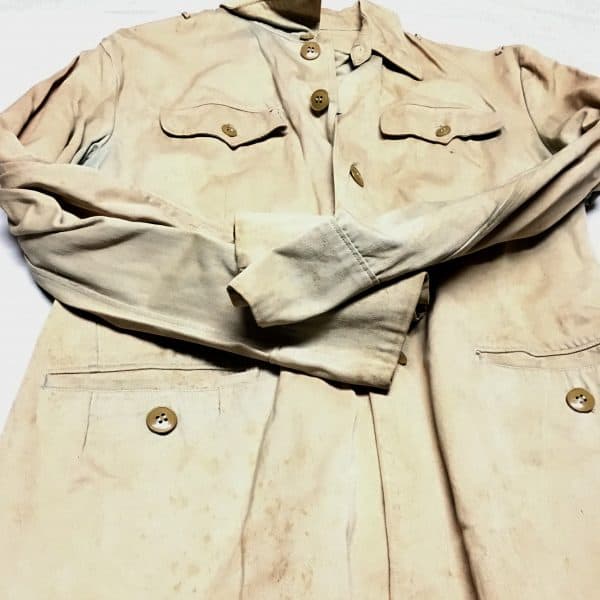 North Vietnamese Army Officer's Tunic - Light Gray
