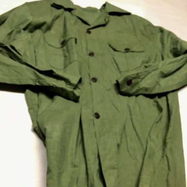 North Vietnamese Army Lightweight Enlisted Shirt - Kelly Green
