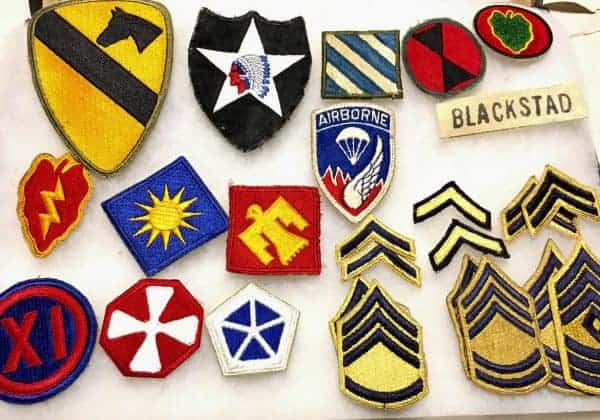 US Army Korean War Shoulder Patch Collection