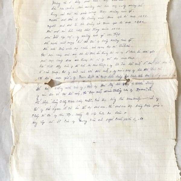 Viet Cong Commanders Report Summarizing Events in Previous Years