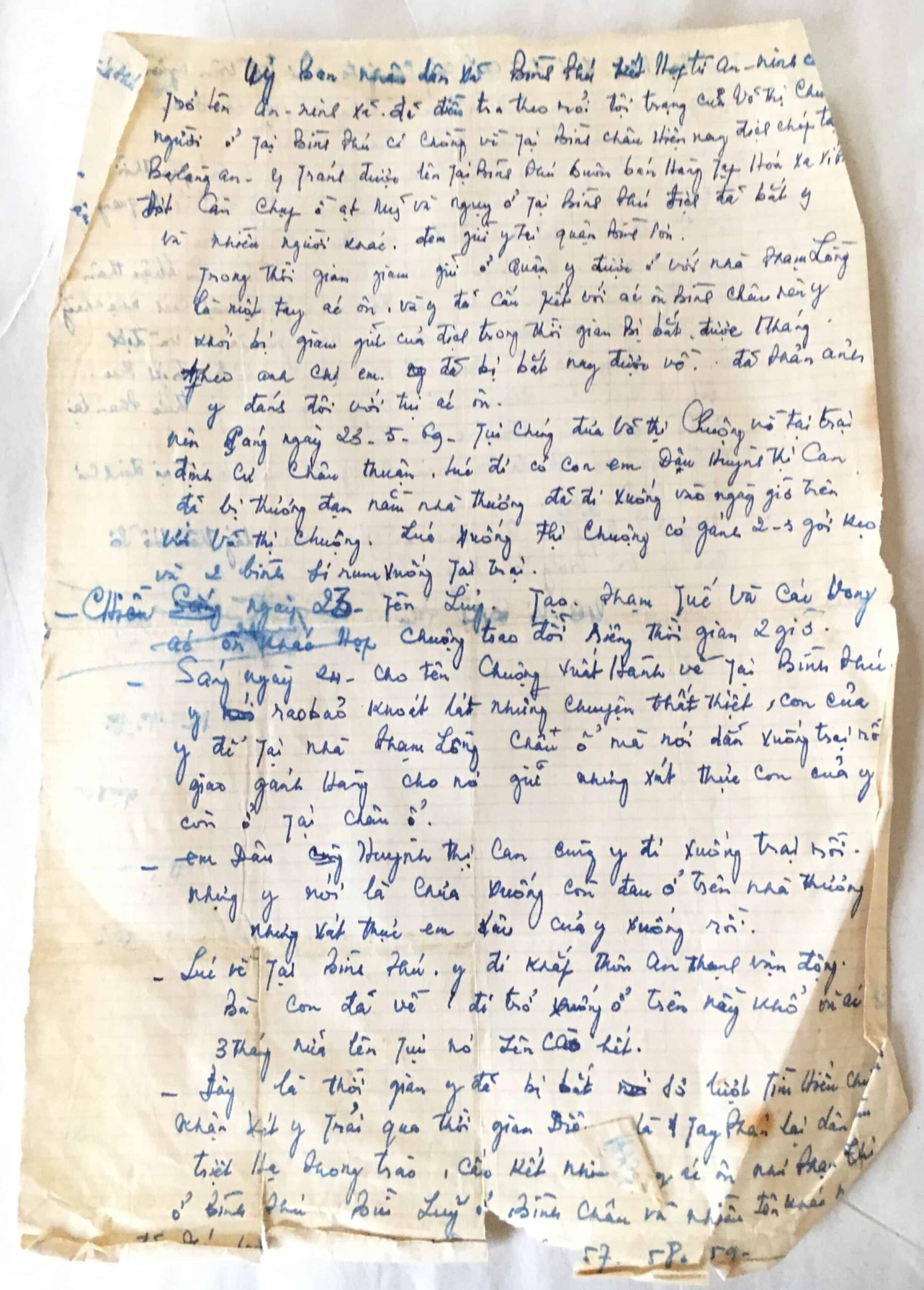 Viet Cong Commanders Report May 1969