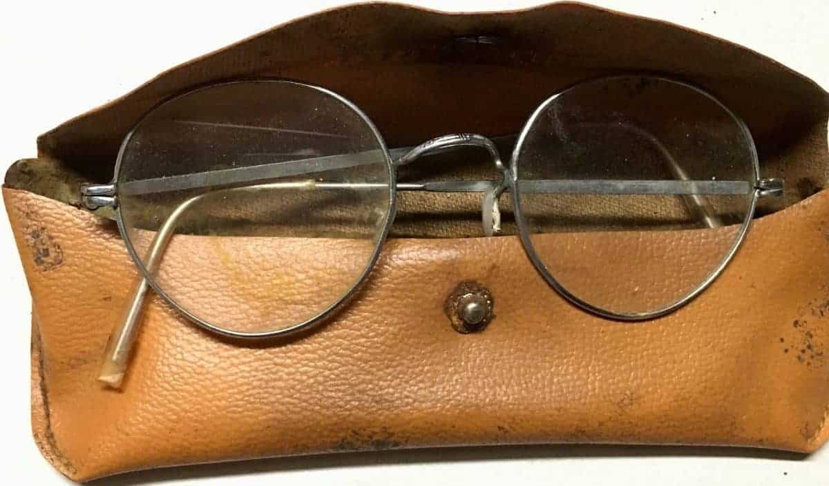 Viet Cong North Vietnamese Army Glasses with Case Enemy Militaria