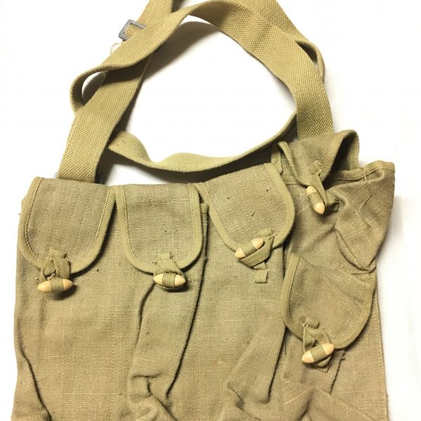 ChiCom North Vietnamese Army Viet Cong Type 43 PPsH-43 Submachinegun Sterile Magazine Pouch 1961
