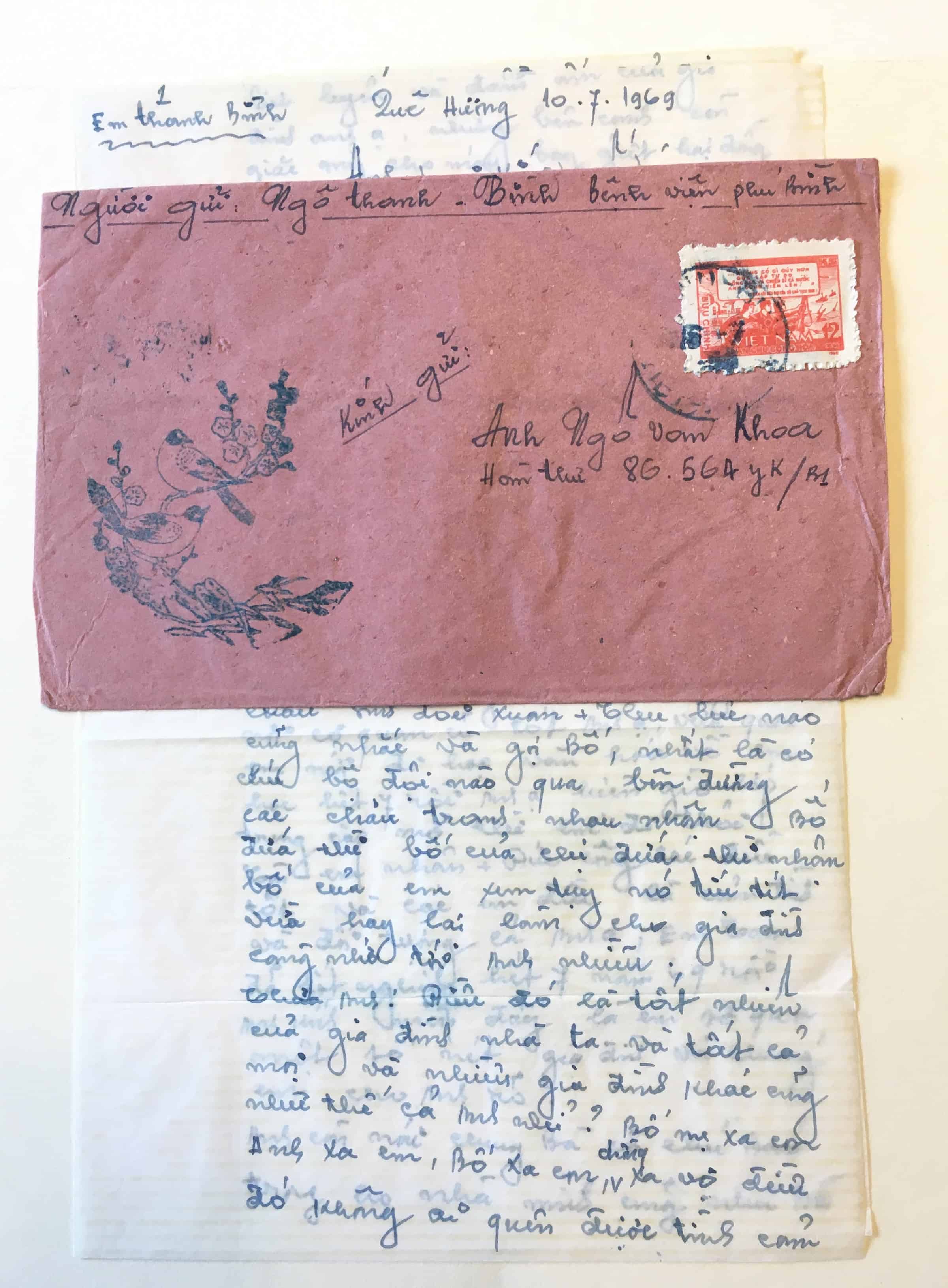 Translated North Vietnamese Army Letter July 10, 1969 - Enemy Militaria
