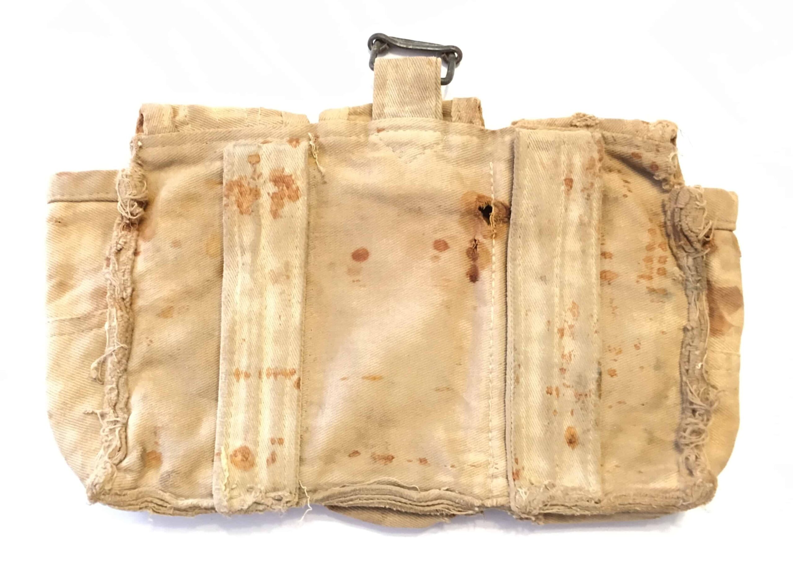 North Vietnamese Army Made SKS Pouch with Aluminum Toggle Buttons - Image 2