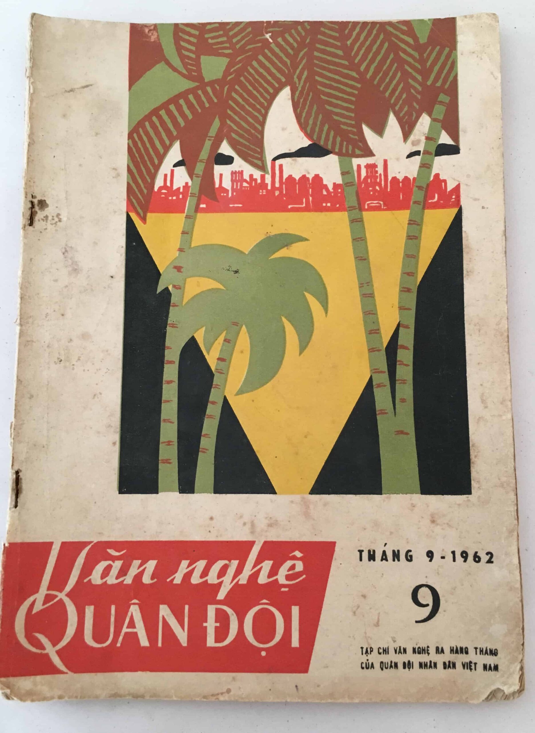 North Vietnamese Army Viet Cong September 1962 Propaganda Magazine Military Arts